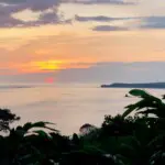 Aracari Restaurant at Arco Beach amazing sunset view 4