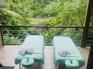 Rejuvenate with a massage at our nature lodge