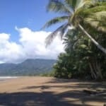 Playa Hermosa near Uvita and Casitas Del Rio Riverfront Eco lodge